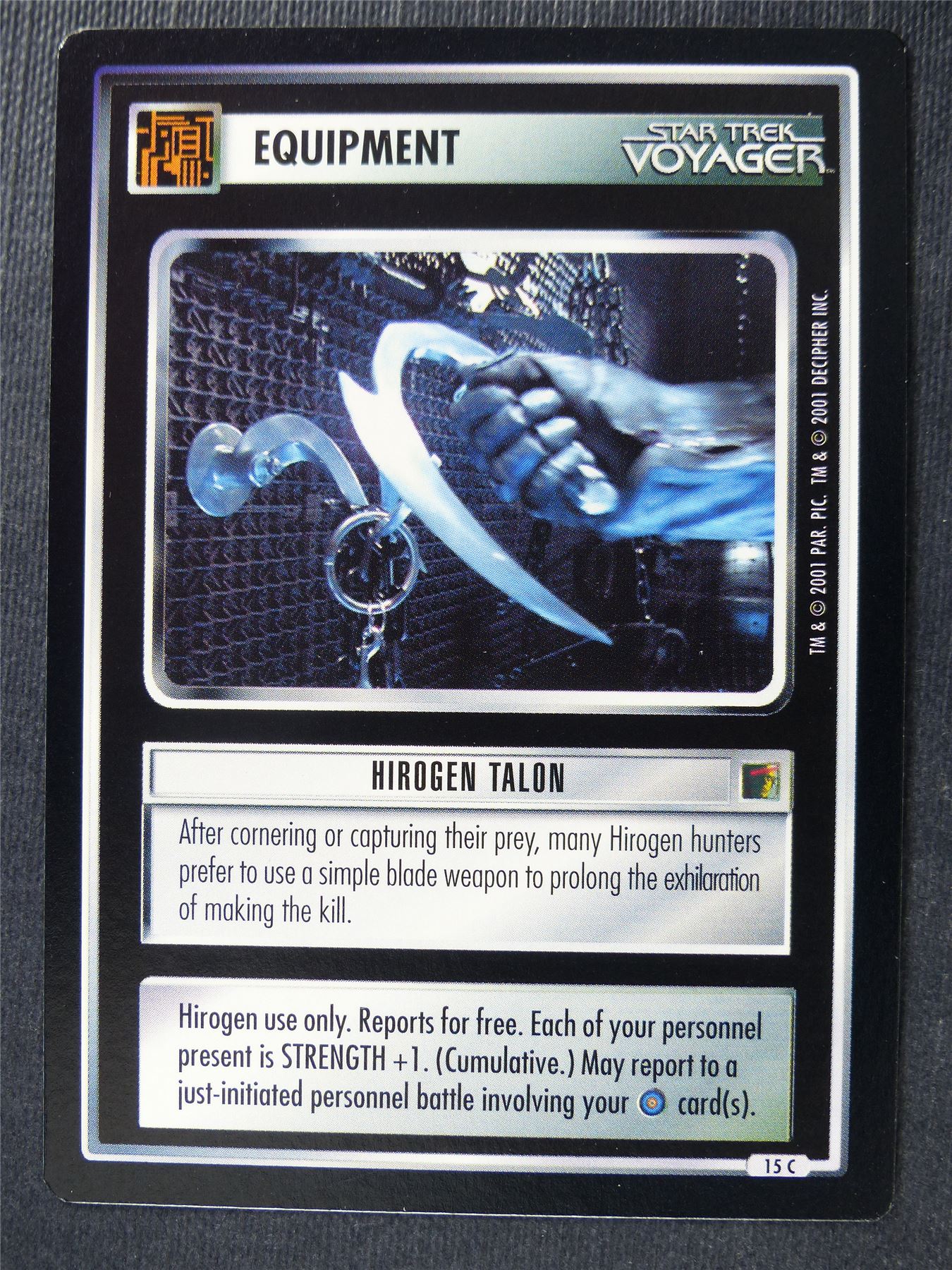 Hirogen Talon - Voyager - Star Trek Card #4XH