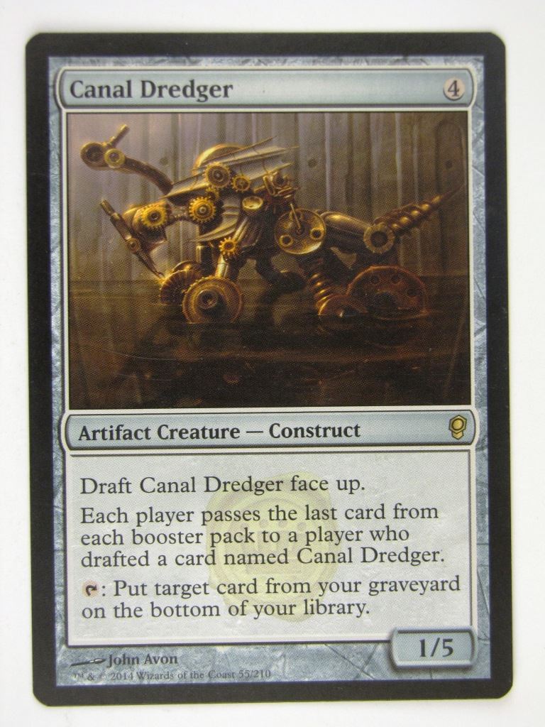 MTG Magic Cards: CANAL DREDGER played # 17C35