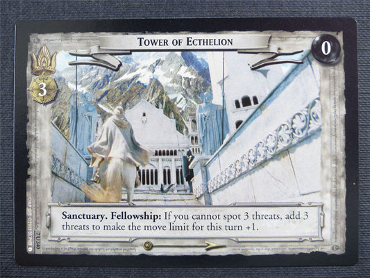 Tower of Ecthelion 7 U 340 - LotR Cards #2Y8