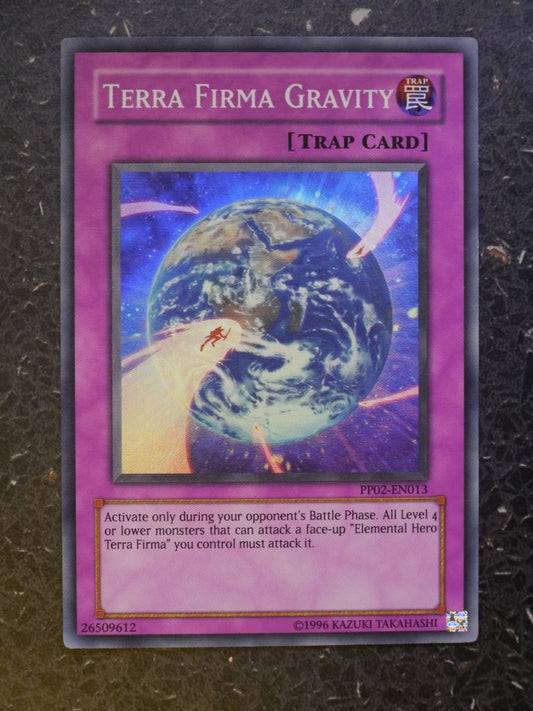 Yugioh Cards: TERRA FIRMA GRAVITY PP02 SUPER RARE # 9C64