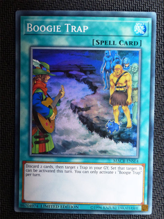 Boogie Trap - MACR - Super Rare - Yugioh Card # 1I70