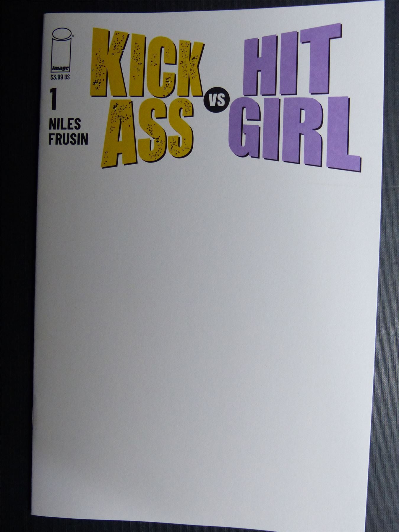 KICK Ass vs Hit Girl #1 Sketch Cover - Nov 2020 - Image Comics #JN