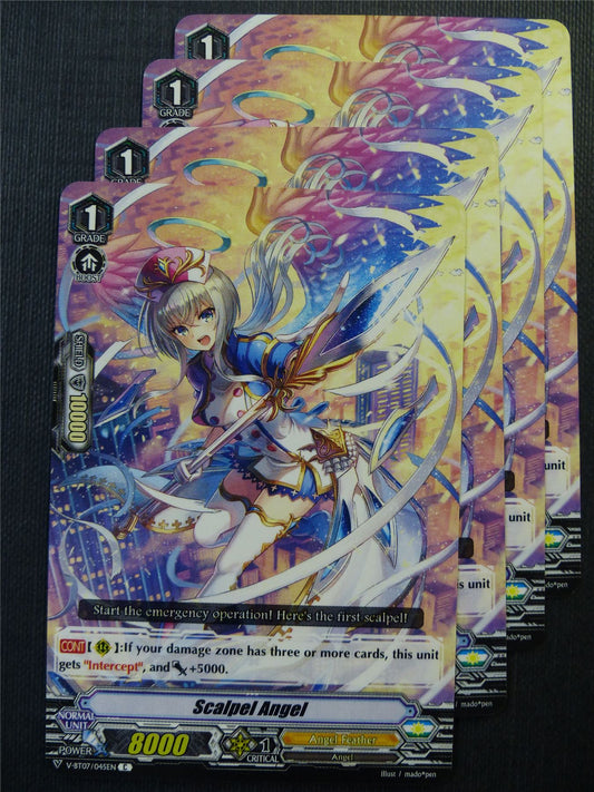 Scalpel Angel V-BT07 x4 - Vanguard Cards #UC