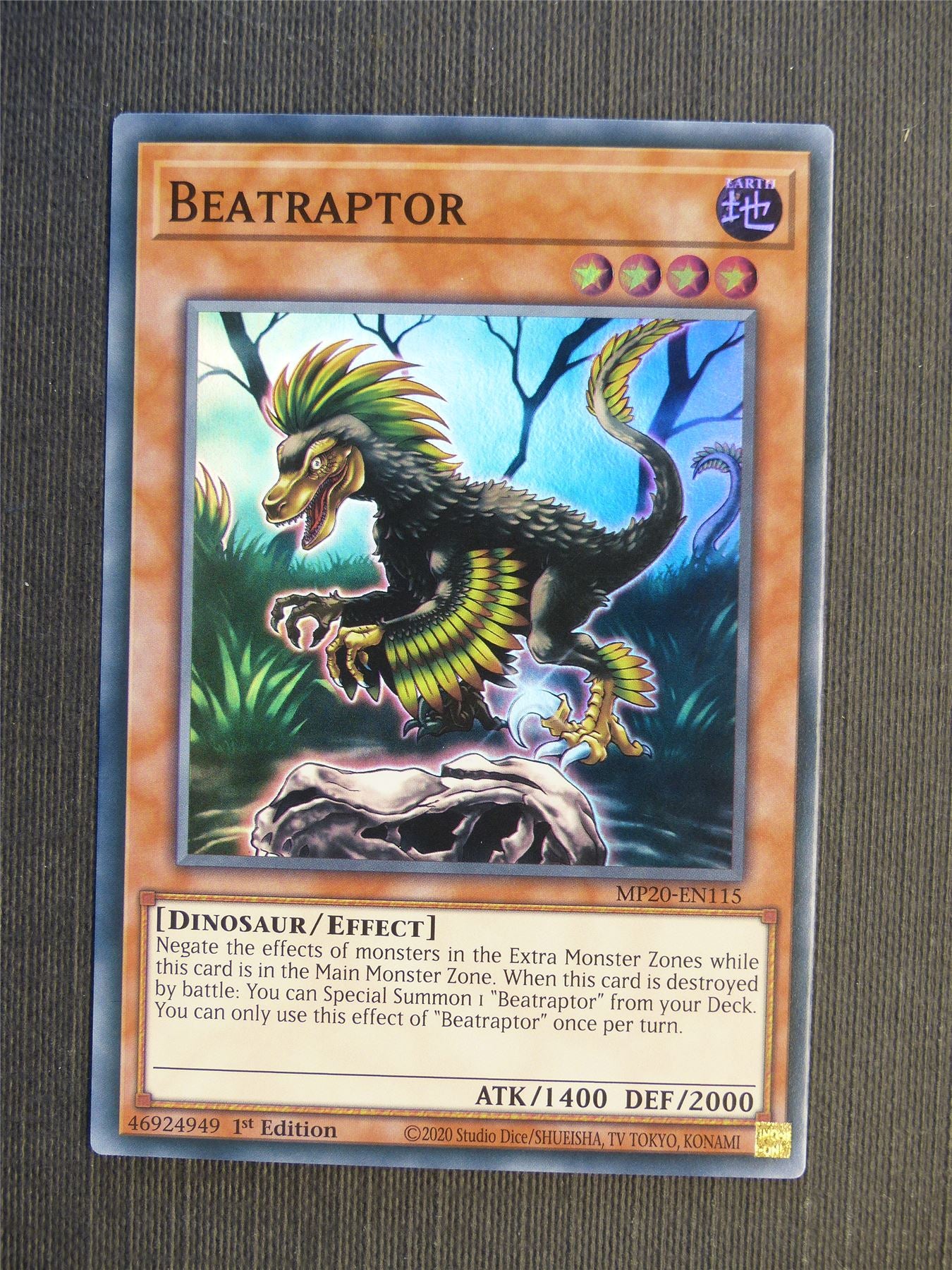 Beatraptor MP20 Super Rare - 1st ed - Yugioh Cards #67L