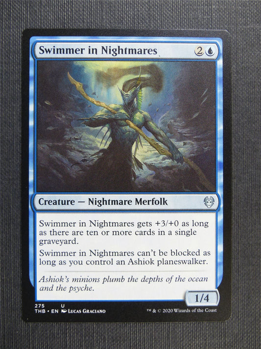 Swimmer in Nightmares - Collector ed - Theros - Mtg Magic Cards #2BZ