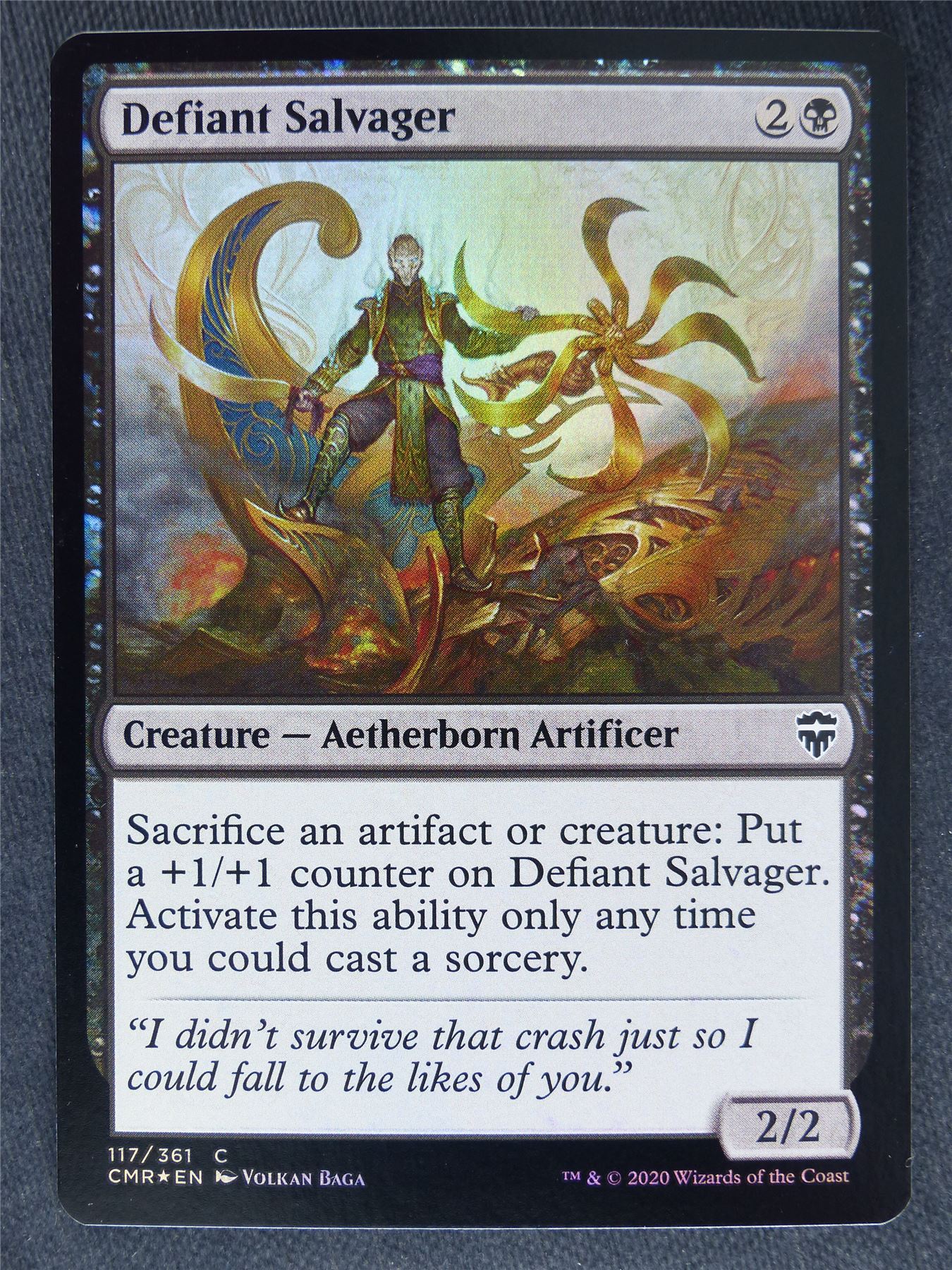 Defiant Salvager Foil - Mtg Magic Cards #IY