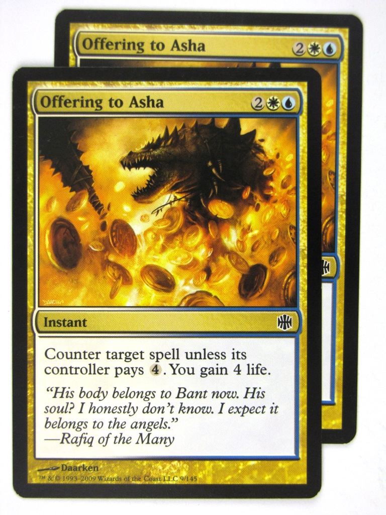 MTG Magic Cards: OFFERING TO ASHA x2 # 20C95