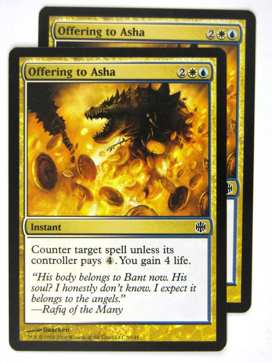 MTG Magic Cards: OFFERING TO ASHA x2 # 20C95