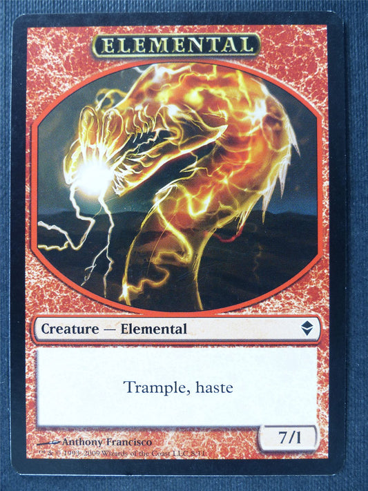 Elemental Token - Mtg Card #1RQ