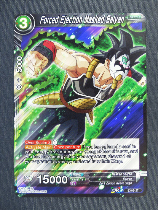 Forced Ejection Masked Saiyan EX03 - Dragon Ball Super Cards #47U