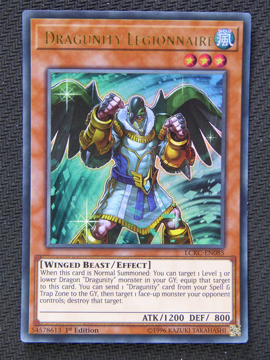 Dragunity Legionnaire LCKC - Ultra Rare - Yugioh Card #64G