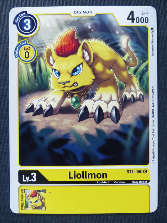 Liollmon BT1-050 C - Digimon Cards #S4