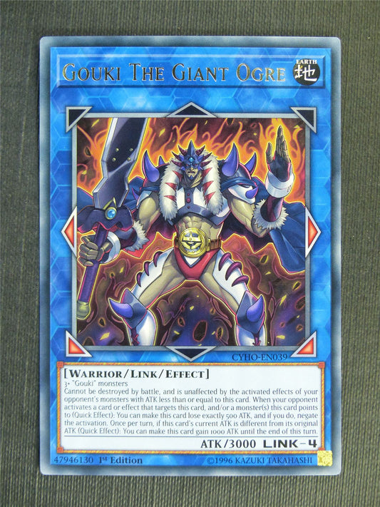 Gouki the Giant Ogre CYHO Rare - 1st ed - Yugioh Cards #U9