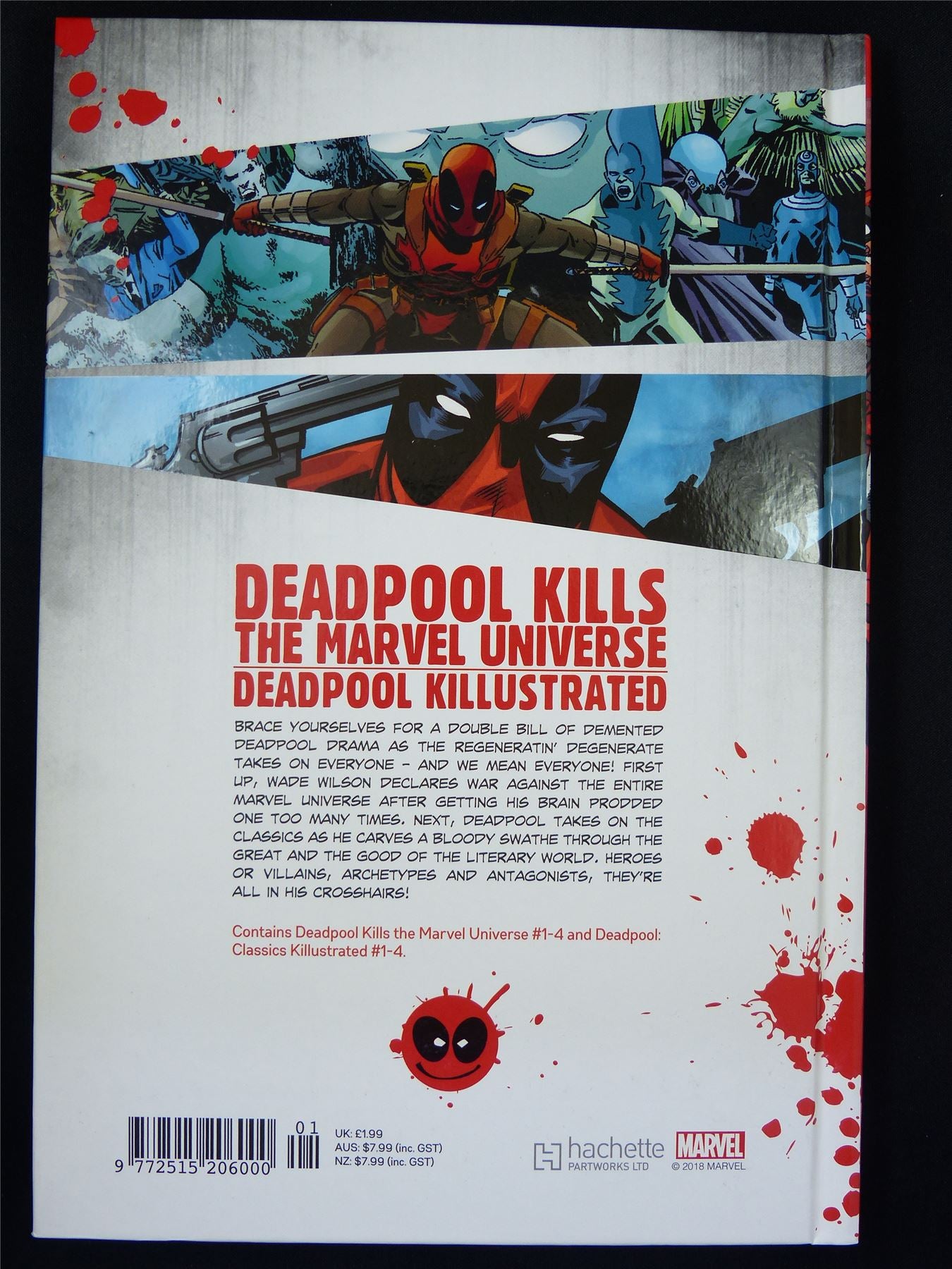 DEADPOOL Kills the Marvel Universe: Deadpool Killustrated - Marvel Graphic Hardback #2RQ