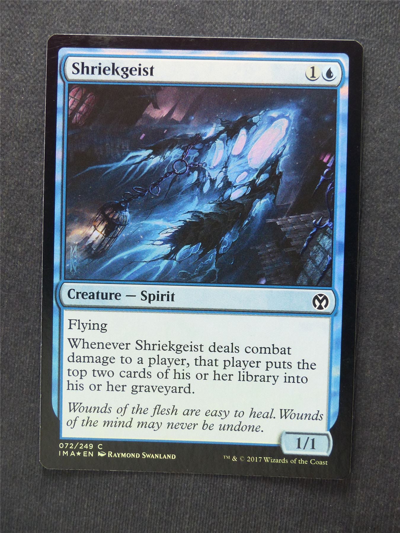 Shriekgeist Foil - Mtg Magic Cards #129