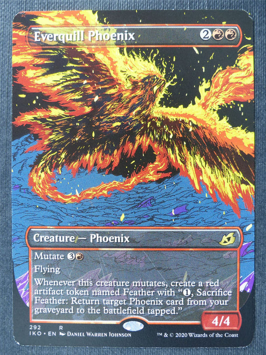 Everquill Phoenix Extended art - Mtg Magic Cards #1DA
