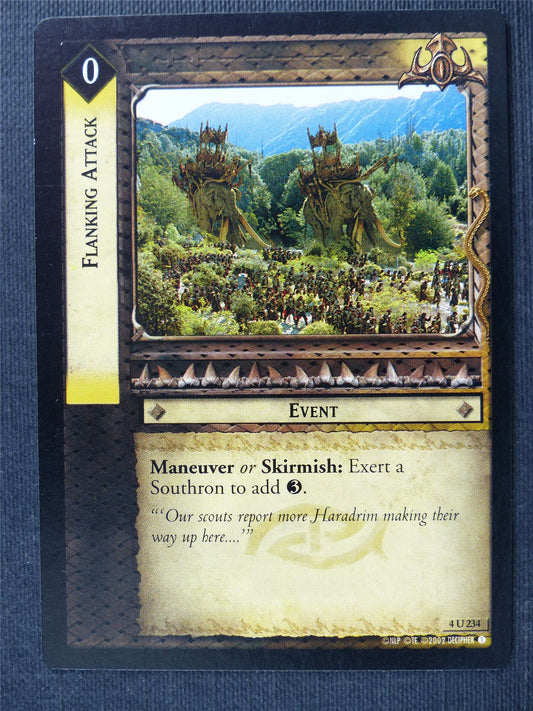 Flanking Attack 4 U 234 - LotR Cards #2TL