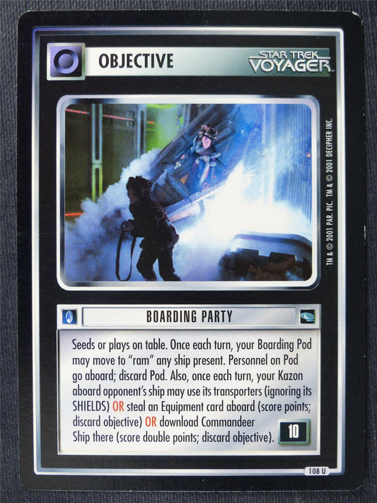 Boarding Party - Voyager - Star Trek Cards #10L