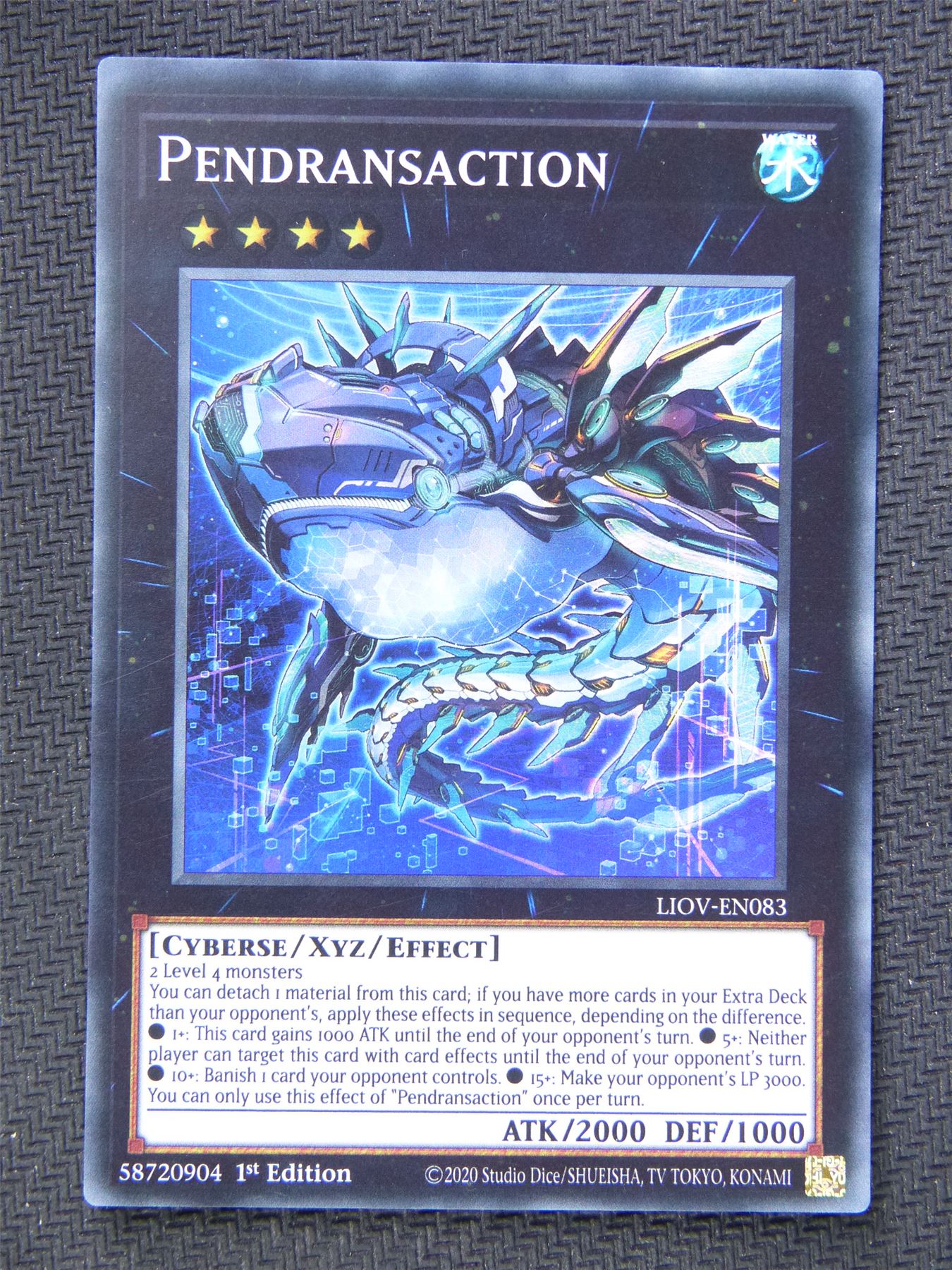 Pendransaction LIOV - Super Rare - Yugioh Card #5LK