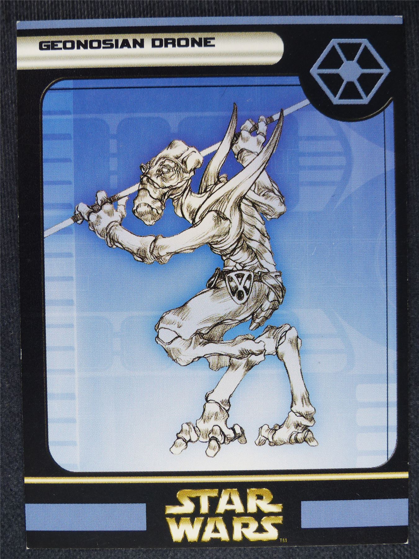 Geonosian Drone - Star Wars Miniatures Spare Cards #7C