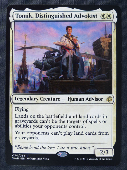 Tomik Distinguished Advokist - Mtg Magic Cards #RD