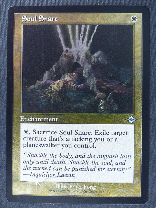 Soul Snare Retro Etched Foil - Mtg Magic Cards #1MH