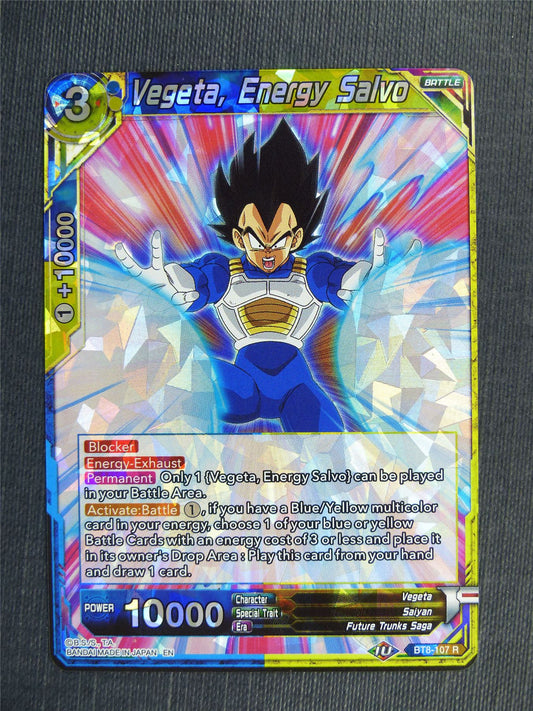 Vegeta Energy Salvo R - Dragon Ball Super Cards #42N