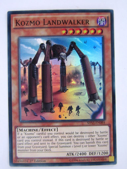 Yugioh Cards: KOZMO LANDWALKER SHVI SUPER RARE # 10F1