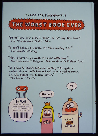 The WORST Book Ever - Enfant Book Hardback #B0