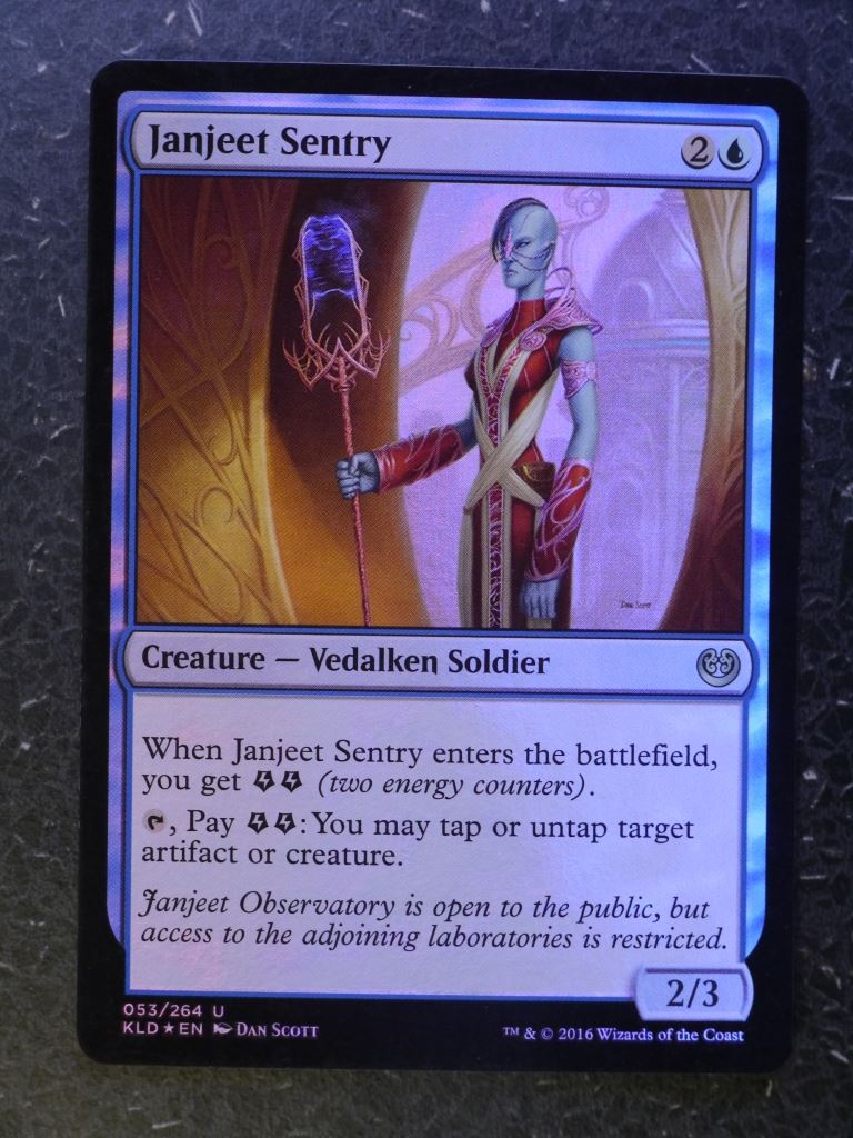 MTG Magic Cards: JANJEET SENTRY # 8A4