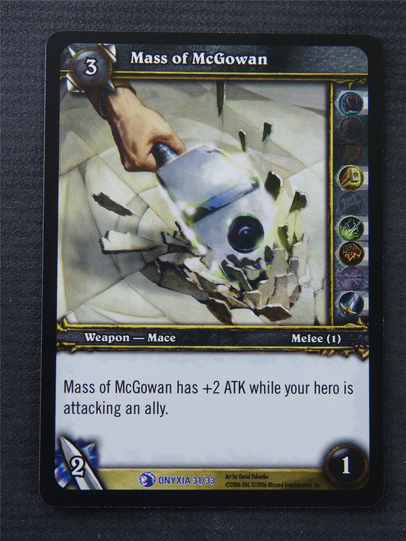 Mass Of McGowan - Rare - World Of Warcraft #1NS