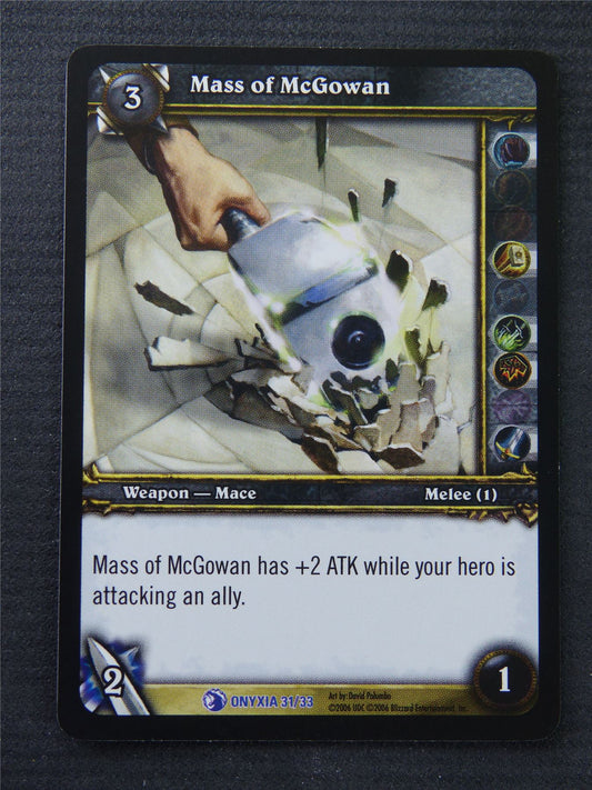 Mass Of McGowan - Rare - World Of Warcraft #1NS