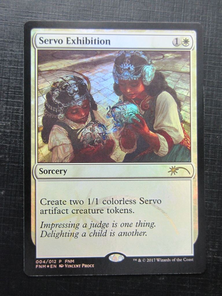 SERVO EXHIBITION - FOIL Promo - Mtg Card # 3F69