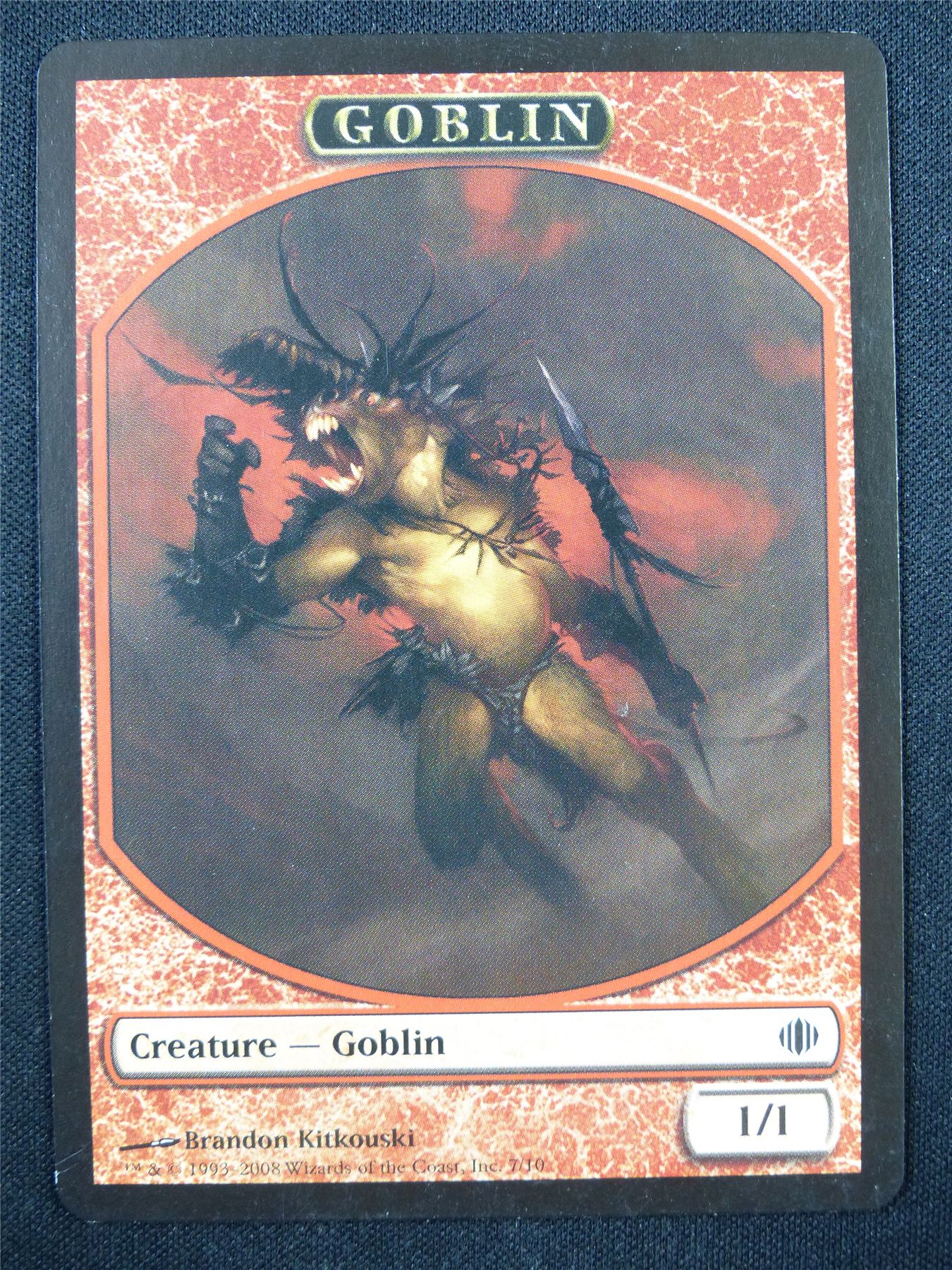 Goblin Token - Mtg Card #2D7