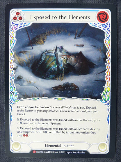 Exposed to the Elements M Blue - 1st Ed Tales of Aria - Flesh and Blood