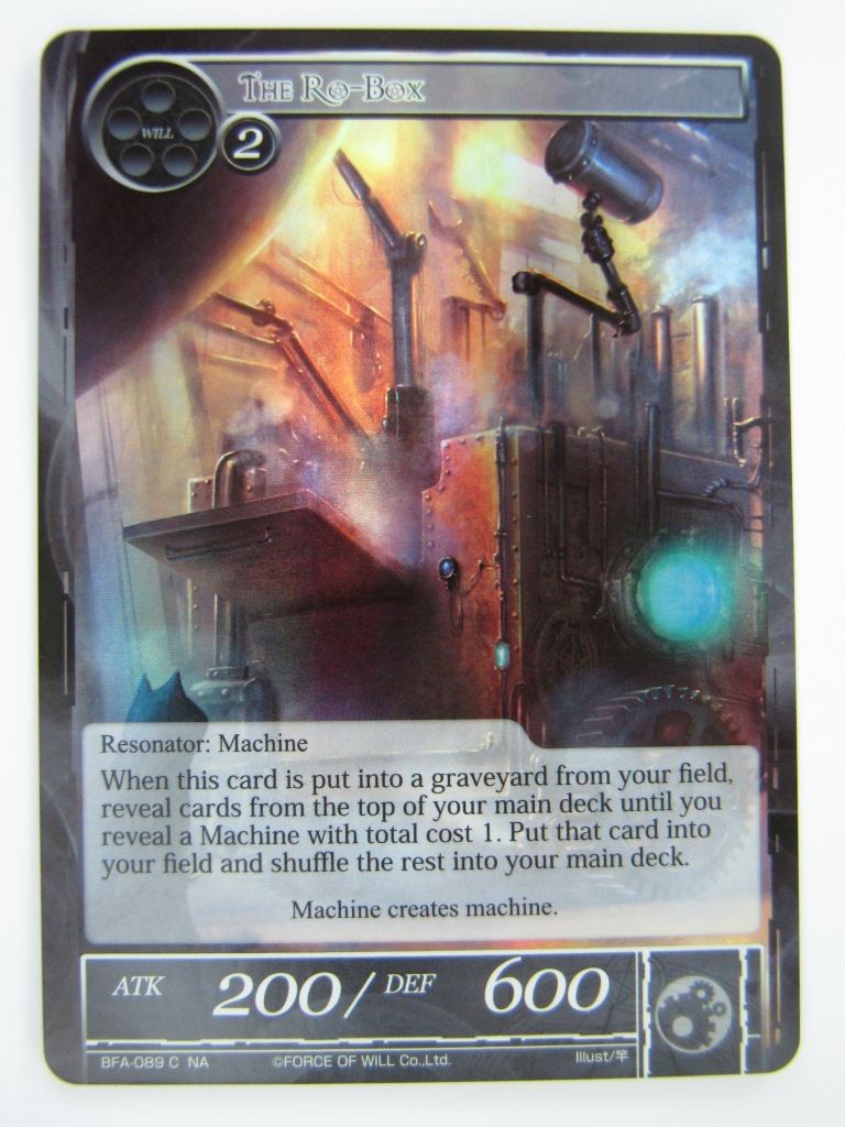 Force Of Will Cards: THE RO-BOX C FOIL # 14J76