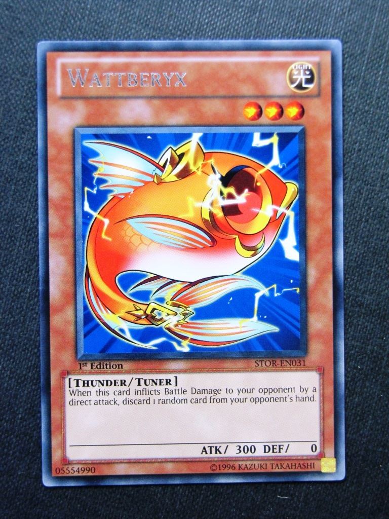 Wattberyx STOR Rare - 1st ed - Yugioh Cards #1K0