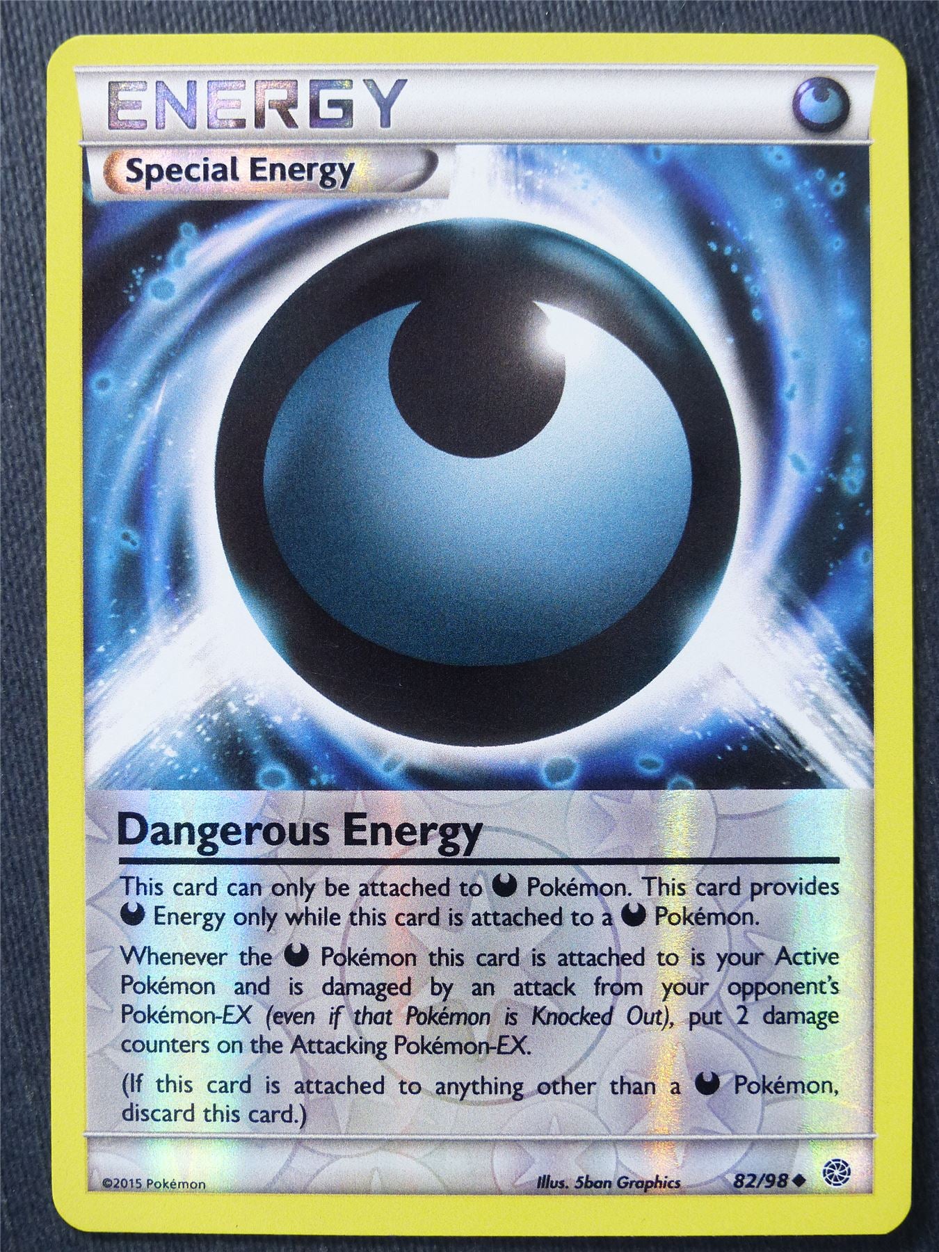 Dangerous Energy 82/98 Reverse Holo - Pokemon Cards #AZ