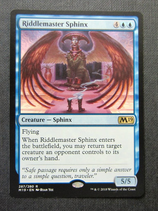 Riddlemaster Sphinx - Mtg Magic Cards #XT