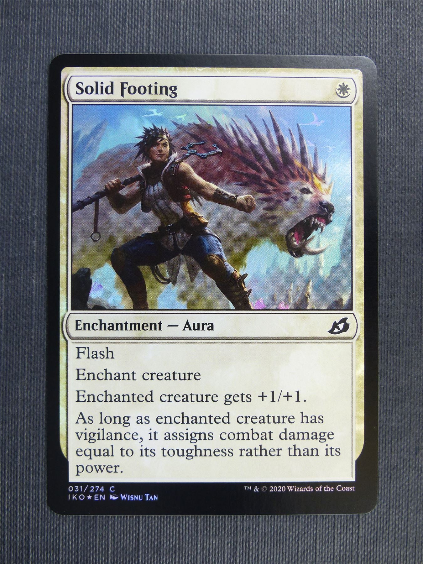 Solid Footing Foil - IKO Mtg Card