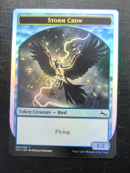 Storm Crow - Unstable Foil Token - Mtg Card # 5H24