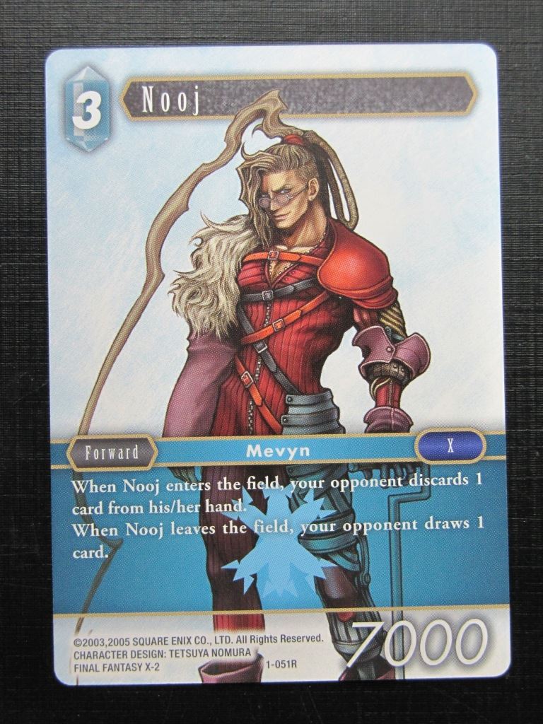 Final Fantasy Cards: NOOJ 1-051R # 24F86