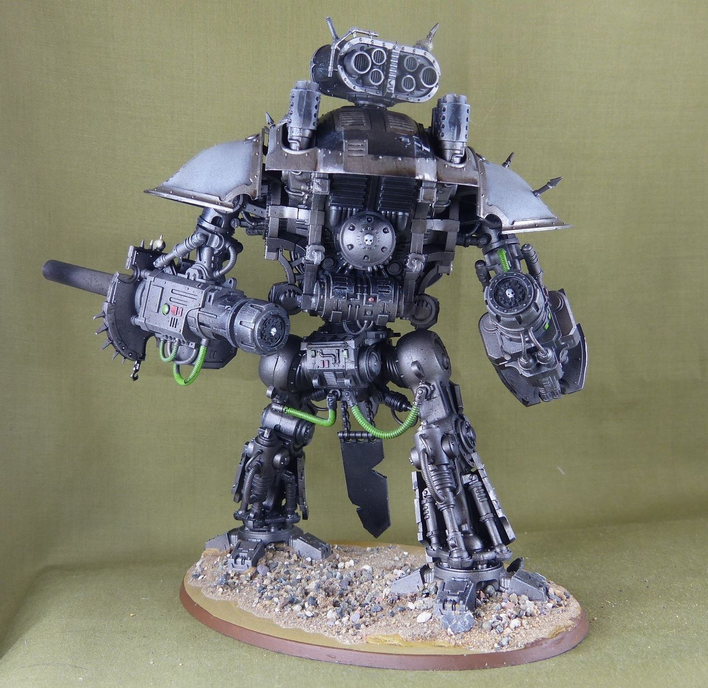 Chaos Knight - Painted - Warhammer 40K #2W