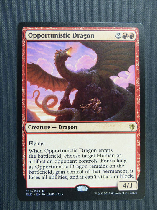 Opportunistic Dragon - Mtg Magic Cards #17I