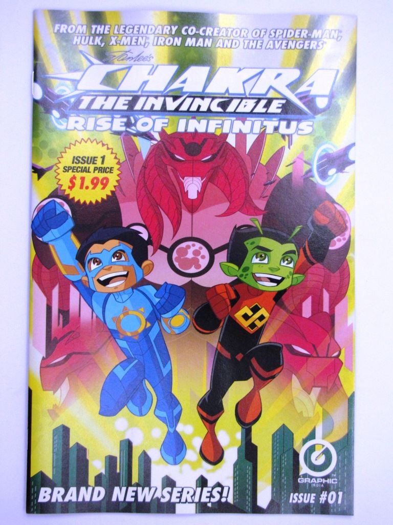 Graphic Comics: CHAKRA THE INVINCIBLE #1 2016 # 11D39