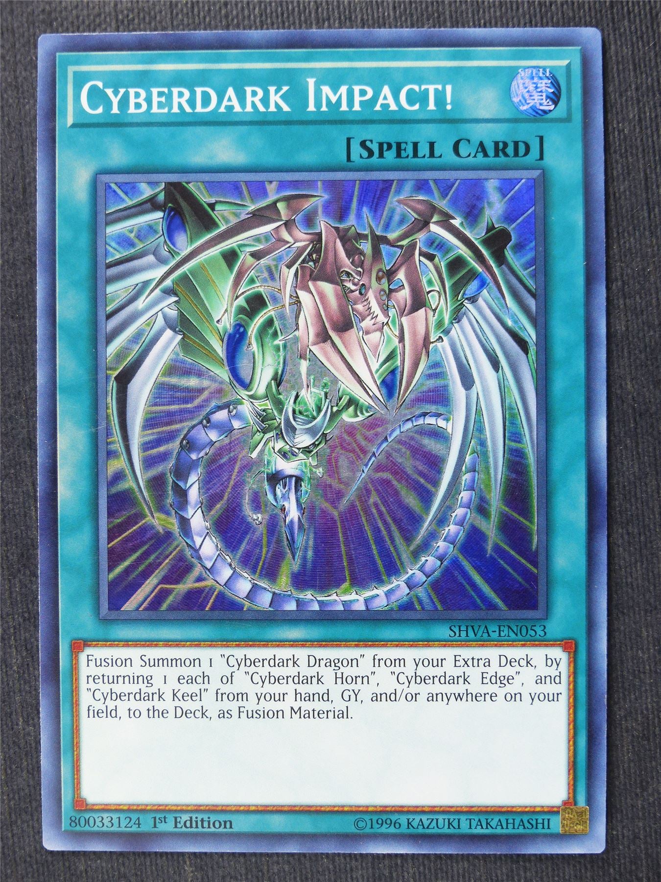 Cyberdark Impact! SHVA Super Rare - 1st ed - Yugioh Cards #H6