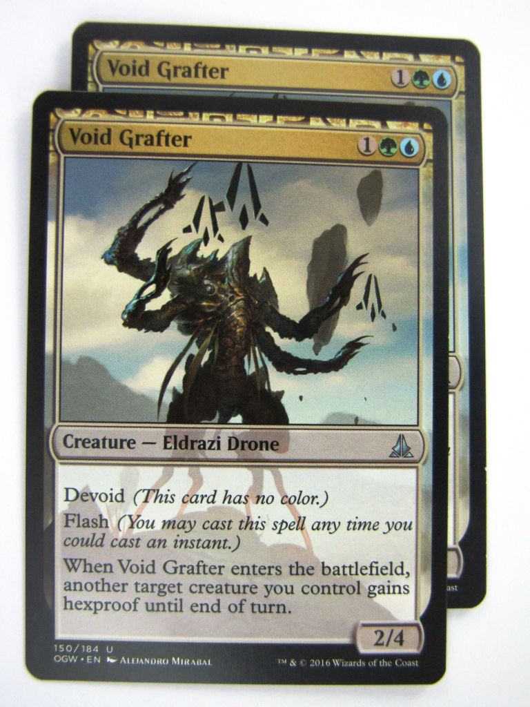 MTG Magic Cards: Oath of the Gatewatch: VOID GRAFTER x2 # 4J39