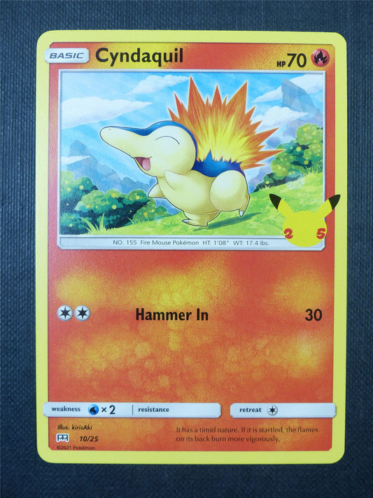 Cyndaquil 10/25 McDonalds Promo - Pokemon Card #9QC