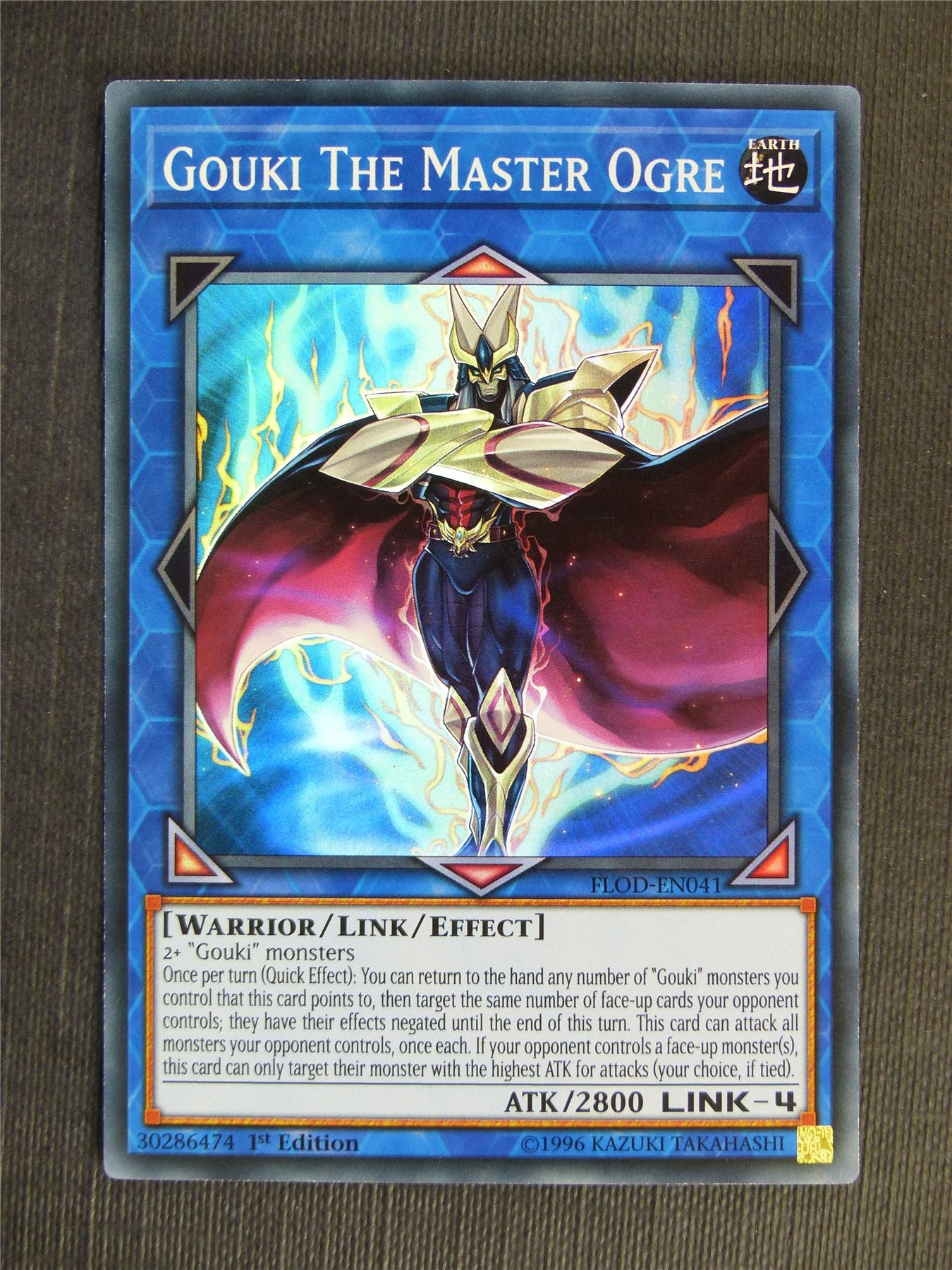 Gouki the Master Ogre FLOD Super Rare - 1st ed - Yugioh Cards #UA