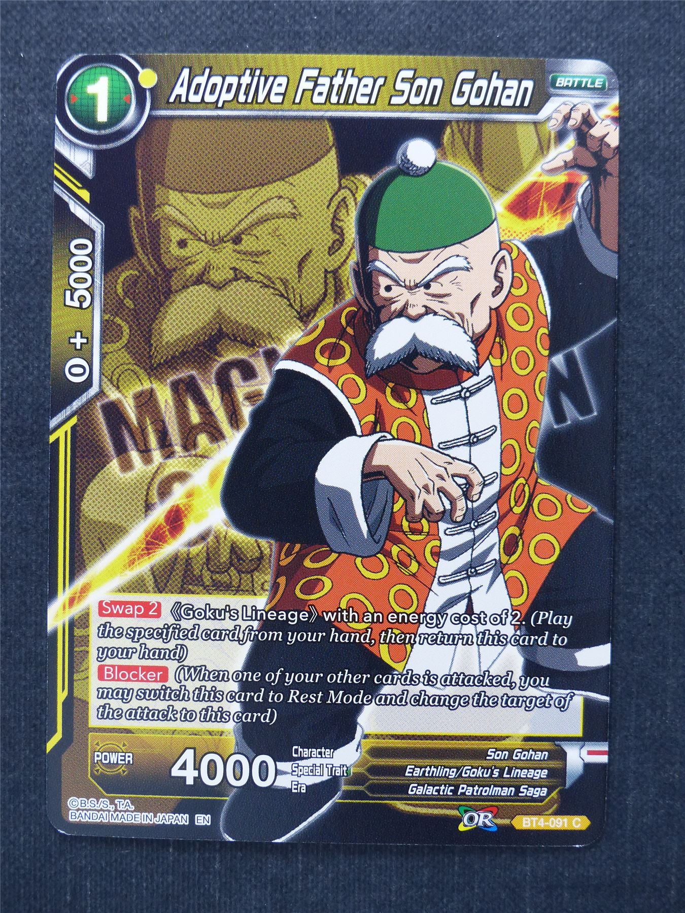 Adoptive Father Son Gohan - Dragon Ball Super Cards #21